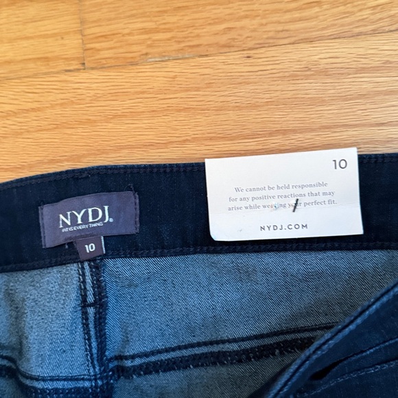 NYDJ Women's Flare & Wide Leg‎ Jeans - Dark Blue - Picture 3 of 7